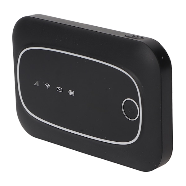 WiFi Hotspot 2000mAh Batteri Kompakt Bærbar Sort 4G SIM-kort Router til Hjem Kontor Rejser
