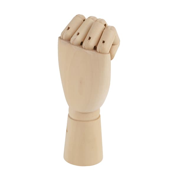 Leddelt Kunstner Model Mannequin Skulptur i Træ til Kvinder Hånd Krop