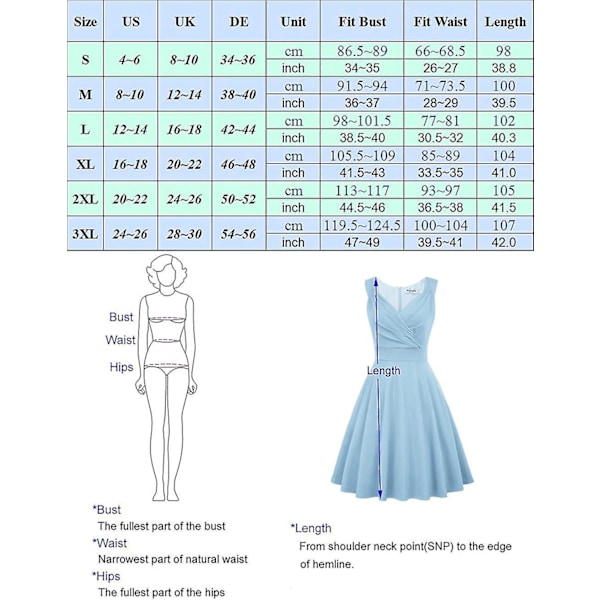 Retro Rockabilly Damekjoler L Sort