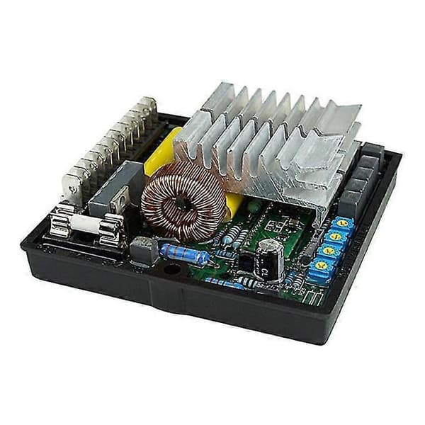 SR7 AVR Automatisk Spændingsregulator til Alte SR7-2G Generator med Lav Hastighed og Overbelastningsbeskyttelse (Sort)