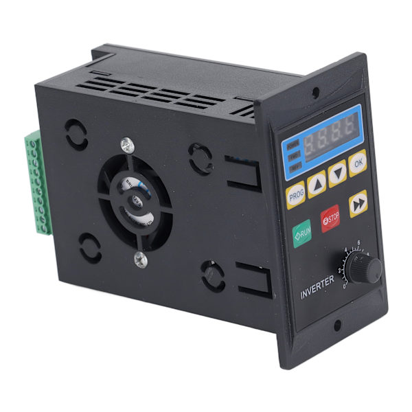 Frekvensomriktare 1PH 176‑264V ingång 3PH 0‑220V utgång 400W VFD för pump