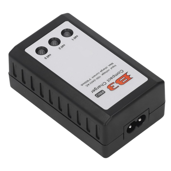 Lithiumbatteri-oplader Hurtig balance Overopladningsbeskyttelse Kompakt B3 AC 110~240V EU-stik