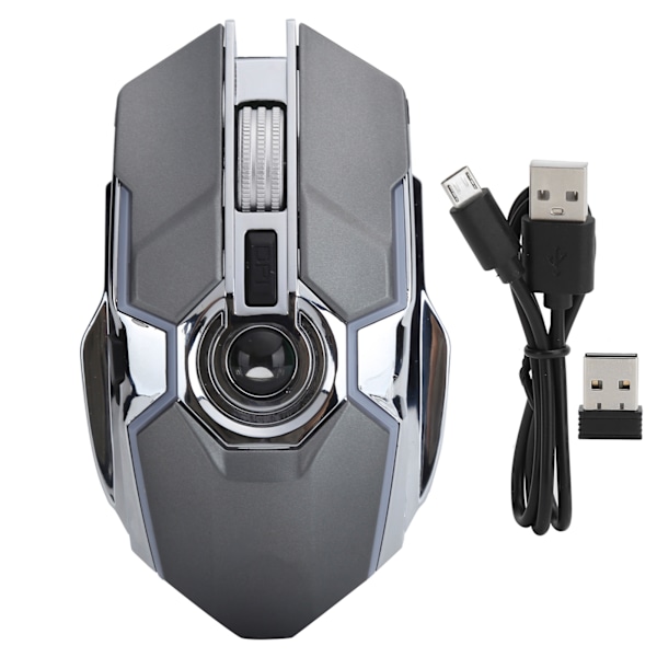 Trådløs mus Streamer Gaming Genopladelig computer bærbar tilbehør G80 2.4gHz