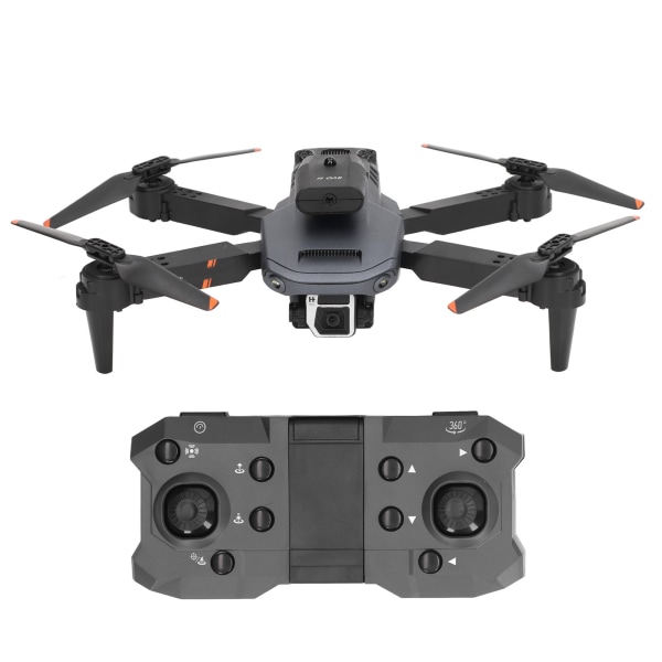 K6 Drönare Fällbar 2.4Ghz Wifi Drönare med 4K HD Kamera RC Fällbar Quadcopter Helikopter för Vuxna Barn Dubbla Batterier