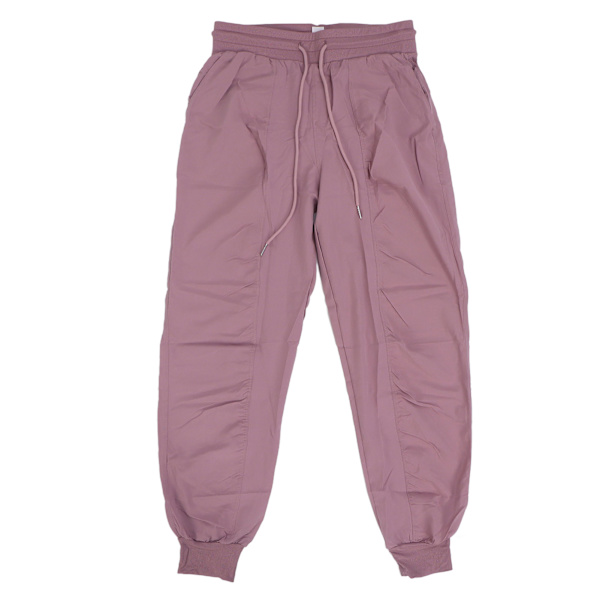 Jogger-housut Löysät Hengittävät nilkkareunaiset Vapaa-ajan kuntohousut Taskuilla ( Harmaa Violetti ) XL