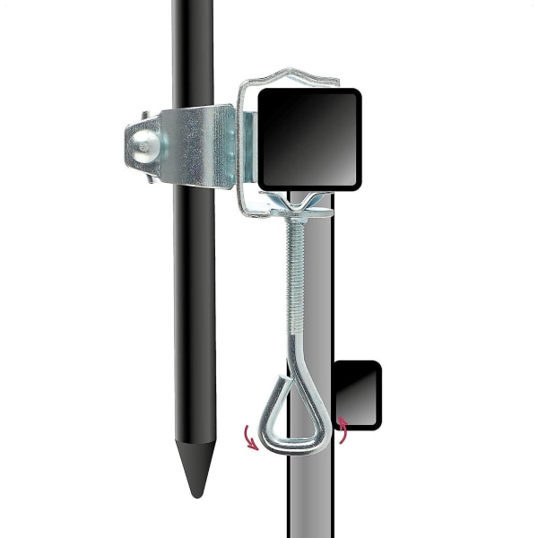 Parasollbase for balkong- eller terrassebord - Justerbar for 19-32 mm - Enkel enhet