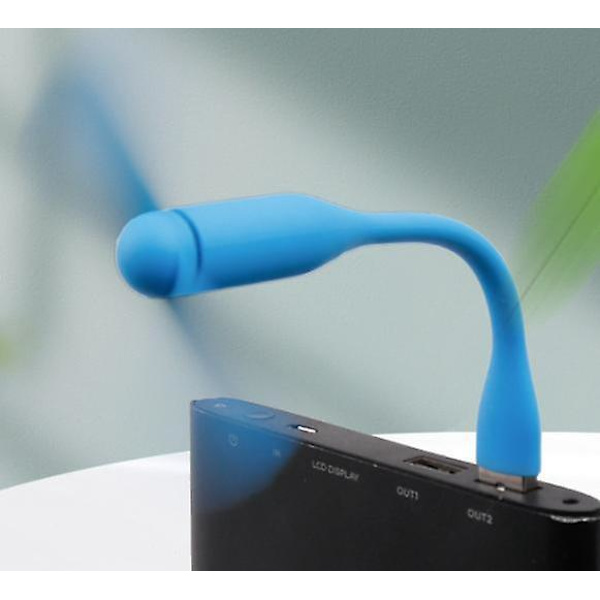 6-pack bärbara USB -smartphone-minifläktar för kylning på resor (blandade färger)
