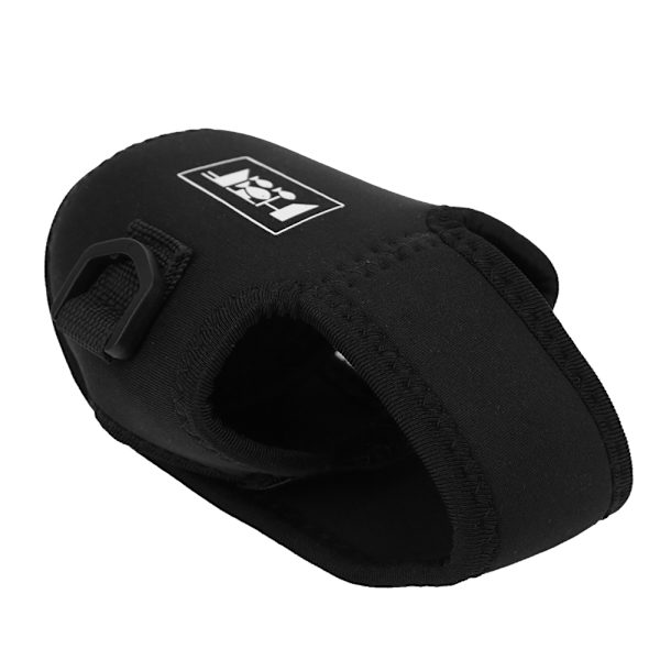 Svart Long Casting Fishing Reel Bag Vattentät Andas Nylon Wheel Pouch Tillbehör Svart