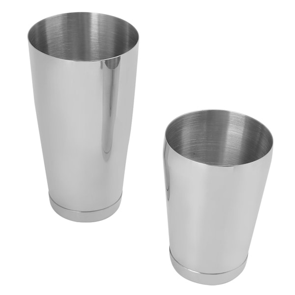 Barverktyg i rostfritt stål Boston Shaker Cocktail Shaker Set Cocktailburk Bartender BarwareSilver