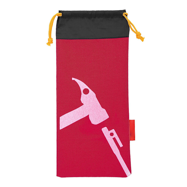 Telt Camping Telt Pind Hammer Nail Pouch Sort Pin Nails Stake Opbevaringspose (rød)