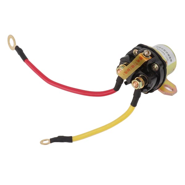 Motorstarterrelæ 12V 150A Højeffekt Kobber ABS Deceleration Motorrelæ til Bil Båd Generatorer