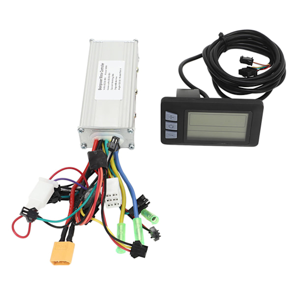 Motor Brushless Controller Kit Elektrisk Cykel Brushless Controller Kit Med Panel 36V 48V 500W