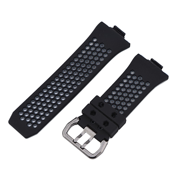 Silikon sportsarmband erstatning for Fitbit ionic farge stropp svart og grå