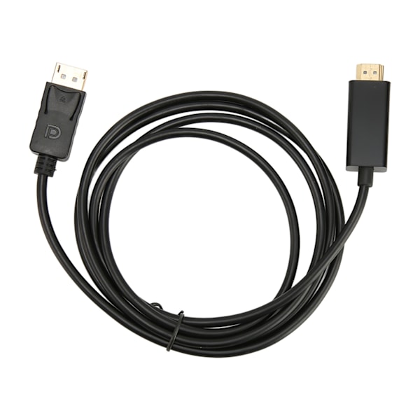 DP til High Definition Multimedia Interface-kabeladapter 4K-opløsning bærbar videoforbindelseslinje til kontor