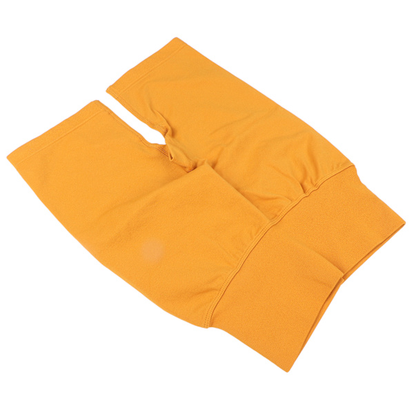 Kvinde Butt Lifting Yoga Shorts Mavekontrol Slim Fit Høj Talje Hurtigtørrende Åndbar Træningsshorts Orange L