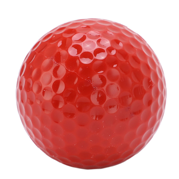 2-kerroksinen golf kelluva pallo kelluva vesirata ulkourheilugolfharjoituspallot punaiset
