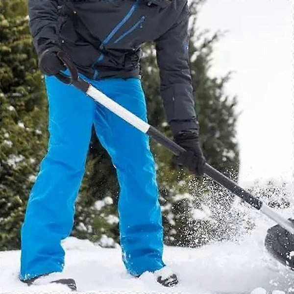 Plastspadehandtag Skyffel D-grepp, 32 mm Innerdiameter Spadesnöskyffelhandtag, Spadesnö