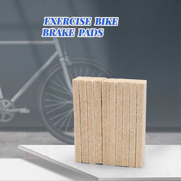 Motionscykel Bromsbelägg Filtmotstånd Drag Pad kompatibel med Spinningcykel Bromsbelägg Ersättningsdel