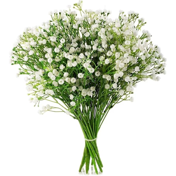 Kunstig gypsophila - 5 buketter med blomster - Dekorasjon