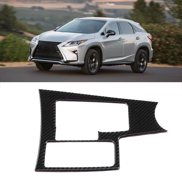Bilväxelpanel Kolfiber Interiör Trim Passar för Lexus NX 200 200t 300h 14-19A Typ