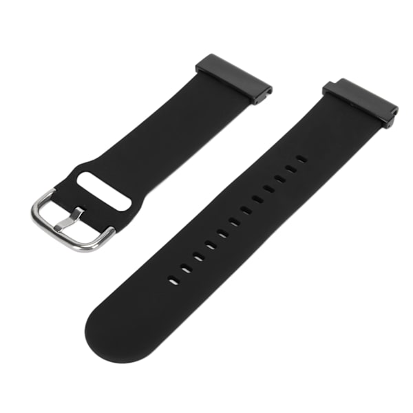 26 mm silikonklokkerem Fleksibel justert erstatningsarmbåndsrem for Fenix ​​7X 6X 5X Black