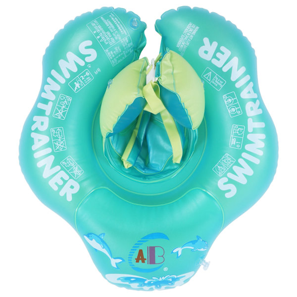 Baby Float M Storlek Oberoende Gasbag Fram Höjning Breddar PVC Material Blank Sida Söm Barn Simning Float ABC