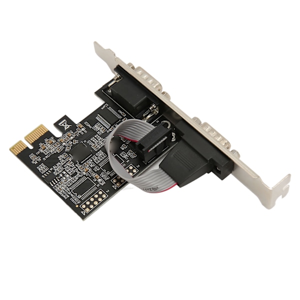 2 Port PCI Express RS232 DB9 Seriel Port Kort PCIe Seriel Udvidelseskort PCIe Seriel Host Controller Kort til Windows til Linux