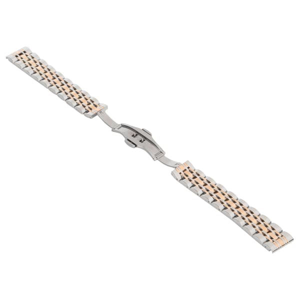 Urrem med hurtigudløsning, urrem i rustfrit stål, udskiftningsurrem, tilbehør 23 mm / 0,9 tommer