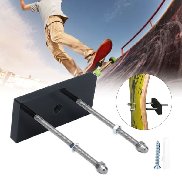Skateboardställ Flytande Stabilt Hållbart Upphängt Skateboard Väggfäste för Garage Hem Sovrum