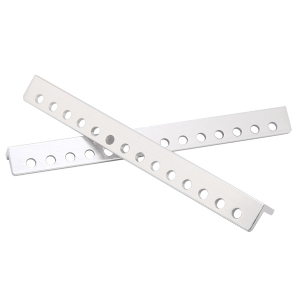 2 kpl Robotin alumiinipalkki, LS-muotoinen 14-reikäinen teollisuustarvikkeet 12 x 120 mm 3103-0014-0120