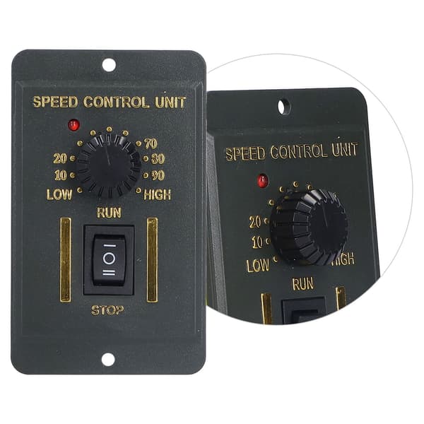 AC Motor Hastighetskontroller Mini Hastighetsregulator med CW CCW for Instrumentering 220V40W