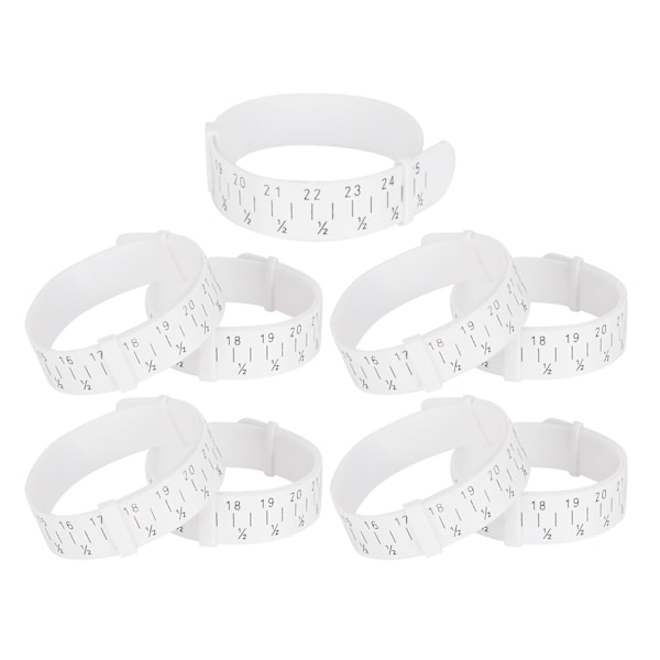 Exakt handledsmätningscirkelverktyg Standardmätare Sizer för smyckesarmband Bangle Making