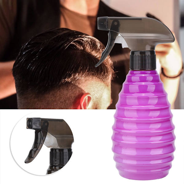Salong Barber Shop Frisör Sprayflaska Hårstyling Vattenkanna Vattenkokare 400ml Lila