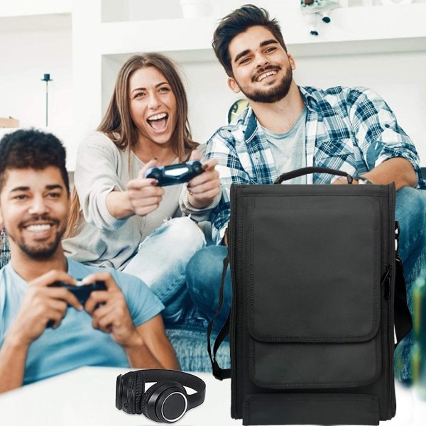 Gamepad-oppbevaringsveske Reise-bæreveske Bag Skulder-bæreveske Kompatibel for Playstation 5 PS5-kontroller