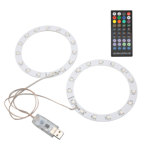 RGB LED Light Strip Kit för PS5 Console Sync Musikspel Ljud 8 färger 400 ljuseffekter 3 kontrollmetoder