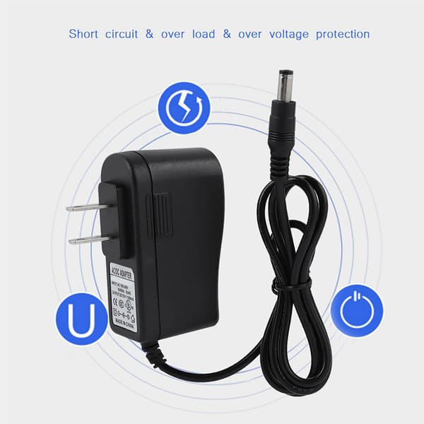15V 1A AC / DC strømforsyningsadapter for Mini TV-spillkonsoll 100‑240V US-plugg