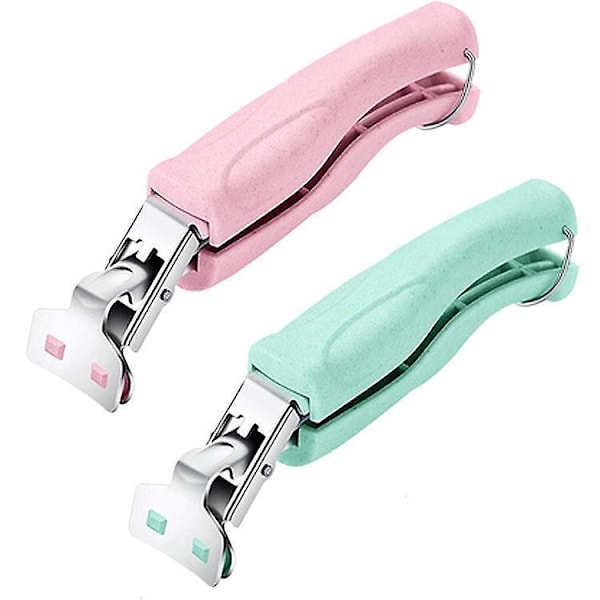 Rustfrit Stål Hot Bowl Gripper Clips - Anti-skoldningstænger til at flytte tallerkener eller skåle med mad (2-pak)
