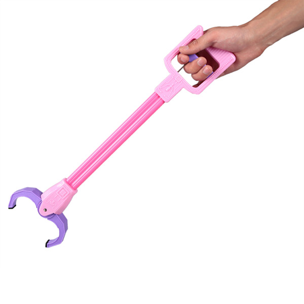 Børn Intelligens Legetøj Håndklo Grabber Børn Griber Pick Up Legetøj (Pink)