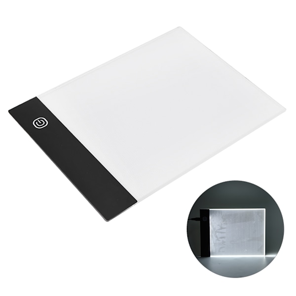 A5-kokoinen käsin piirrettävä LED-taulusetti, ultraohut kannettava 9 tuuman piirtotyökalu animaatioteollisuudelle (USB)