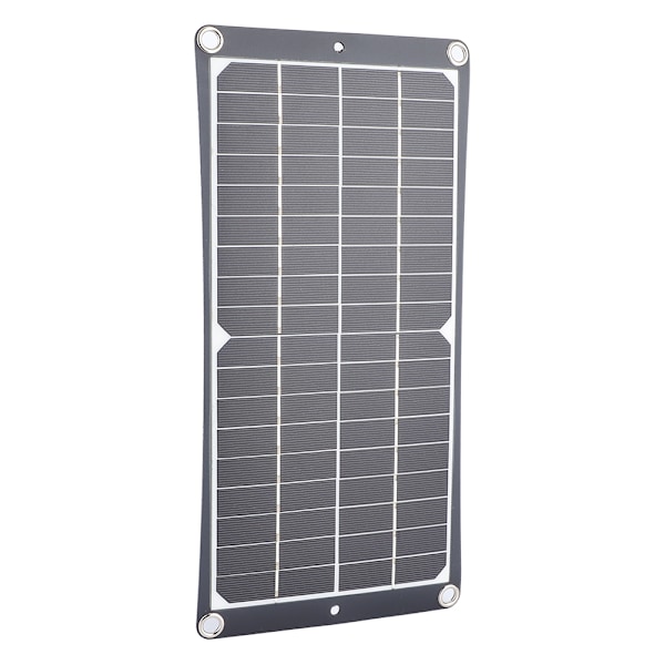 20W solcellepanel ladebrett bærbar solcellelader for reiser klatring camping bruk