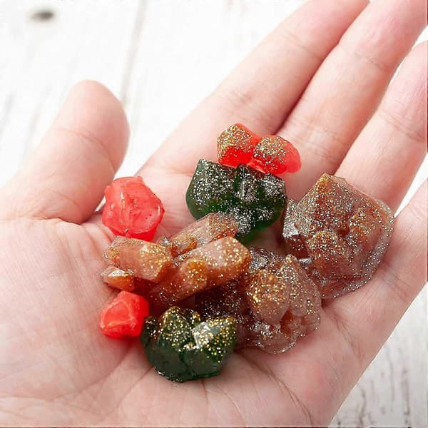 Crystal Cluster Silicone Epoxy Resin Mold DIY Craft Project 8 Pieces (Random Style) COLOR 8