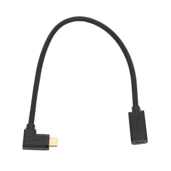 USB Type C-kabel 30 cm hurtig transmission USB3.1 TypeC han-til-hun dataforlængerkabel