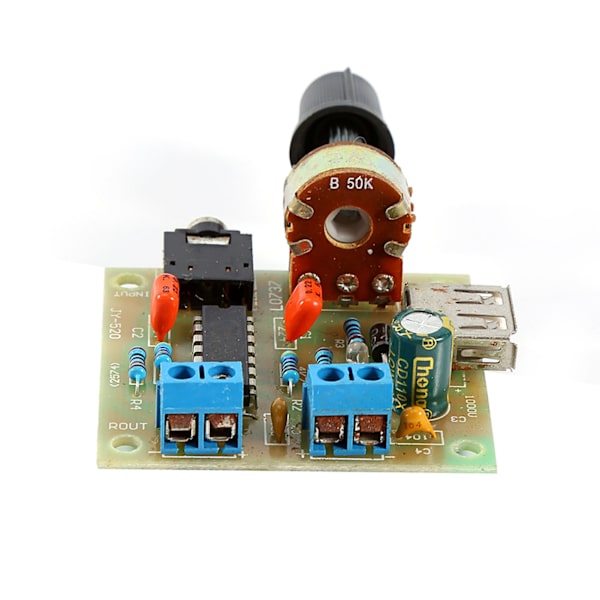 PM2038 USB-forsterkerkort lydstrømforsyning forsterkermodul 5W