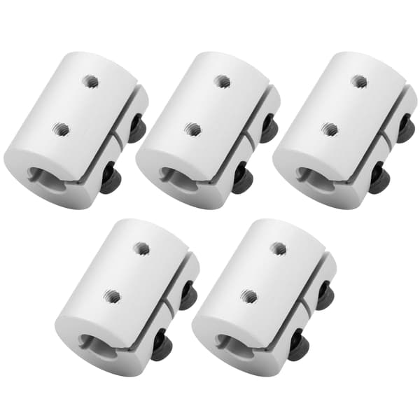 5 stk. Akselkobling Kobling Aluminiumlegering Konnektor til 3D-printer Servo Stepper Motor
