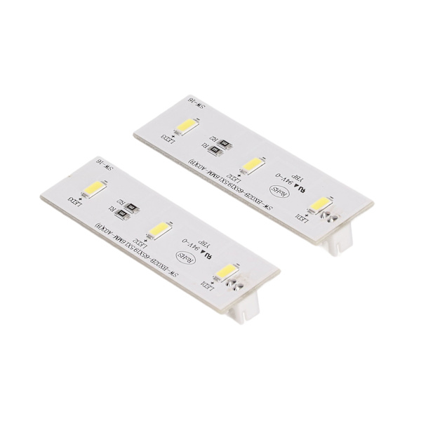 2 st LED-ljuslist för kylskåp, ersättningsdel för frys, SW BX02B DC 12V