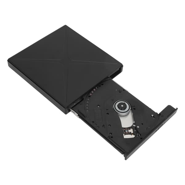 Ekstern DVD-drev USB 2.0 3.0 Højhastigheds lagerkortlæser TPEC Shell Plug and Play DVD-brænder til bærbar computer og stationær computer