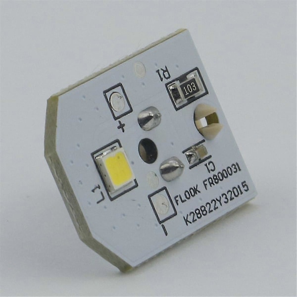 6 stk. WR55X11132 Kjøleskap LED-lys kompatibel med Kjøleskap WR55X25754 WR55X26486 WR55X30602 EAP1217291