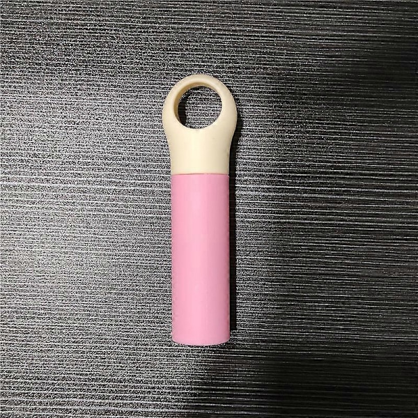 5 stk. Kosteskaft Moppeskaft Grib Moppeskaft Endekappe Kostegreb Fejebakke Skaft Tip Grib Pink Plastik, 12*2,2 cm