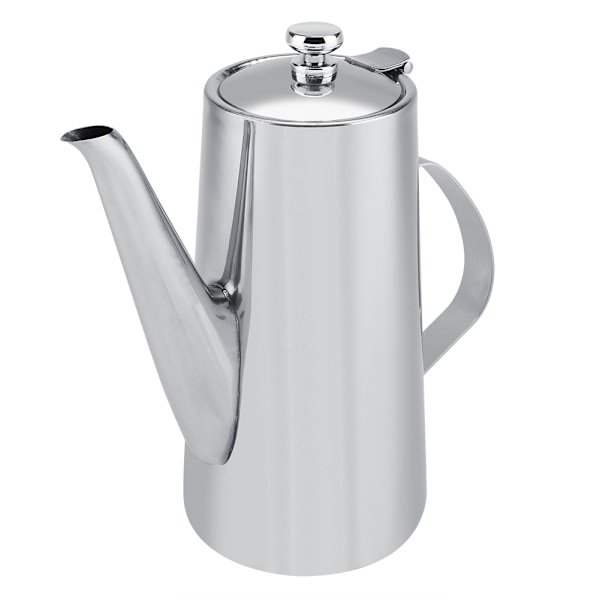 2L tekanna i tjockt rostfritt stål Elegant te kaffe vattenkokare för hemmarestaurang #2