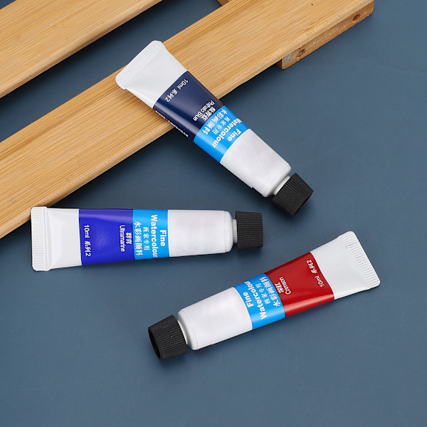 Akvarel Pigment 12 Farver Professionelle Malerværktøjer Kunst Tilbehør til Maler 10ml